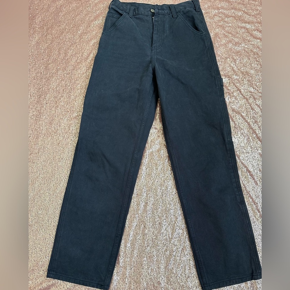 Brandy Melville Black Wide Leg Jeans